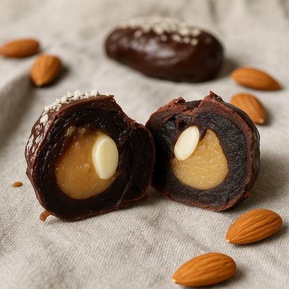 Dattelpraline Marzipani (2 Stück)