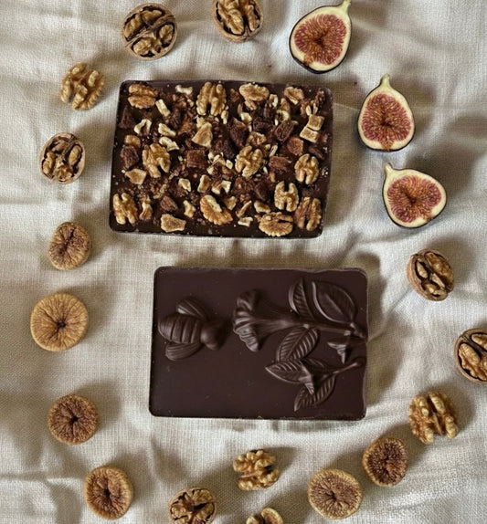 Honigschokolade | 70% Kakao | feige Walnuss