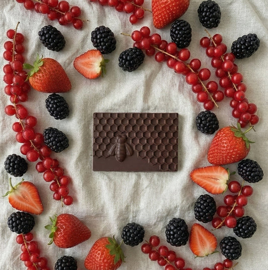 Honigschokolade | 70% Kakao | wilde Beere